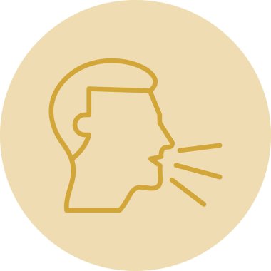 Sakallı bir adamın vektör çizimi