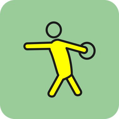 çalışan adam vektör illüstrasyonu