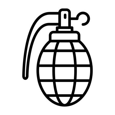 El bombası ikonu vektör çizimi çizimi