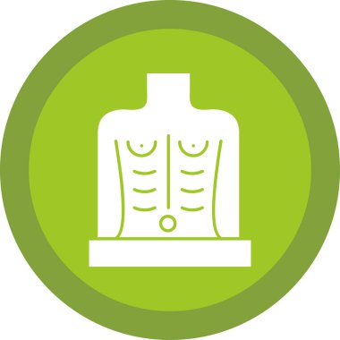 Modern b 'nin vektör illüstrasyonu spor ikonundan yoksun