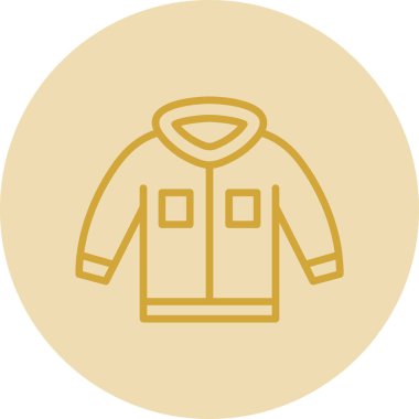 Suit simgesinin vektör çizimi