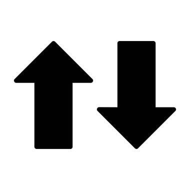 ok simgesi, vektör illüstrasyonu 