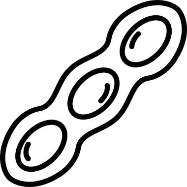 - Şeker. Web simgesi basit illüstrasyon