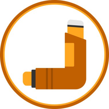 Tek bir izole simgenin vektör illüstrasyonu