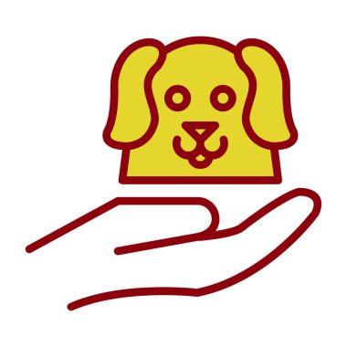 köpek simgesi ile el