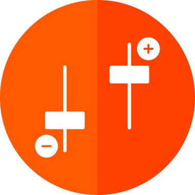 Bir b eksikliği simgesinin vektör çizimi