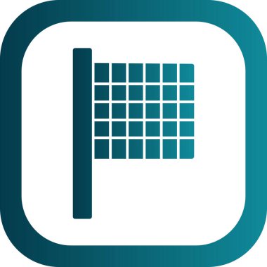 Modern b 'nin vektör illüstrasyonu eksik simgesi