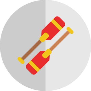 Ahşap balta simgesinin vektör çizimi