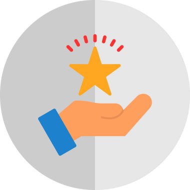 El simgesinin vektör illüstrasyonu 