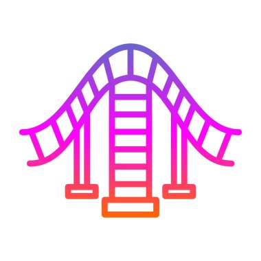  Hız treni simgesi, vektör illüstrasyonu 