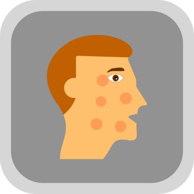 yüz simgesi, vektör çizimi