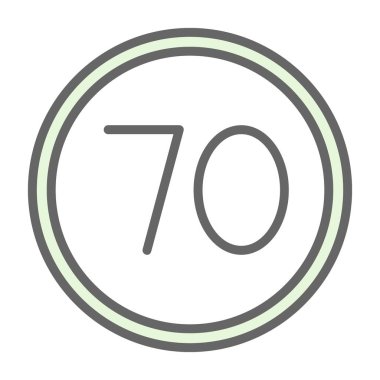 9 sayılı bir arkaplanın vektör illüstrasyonu