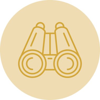 Dürbün vektör çizimi basit tasarım