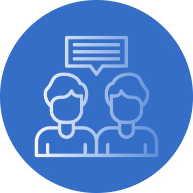 İnsan simgesinin vektör illüstrasyonu