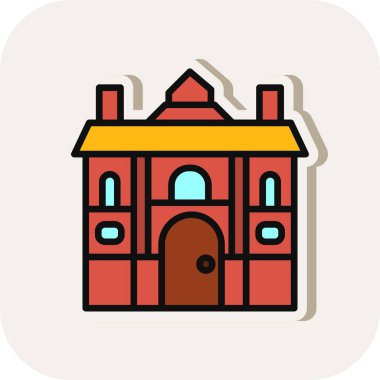 ev vektörü illüstrasyonu