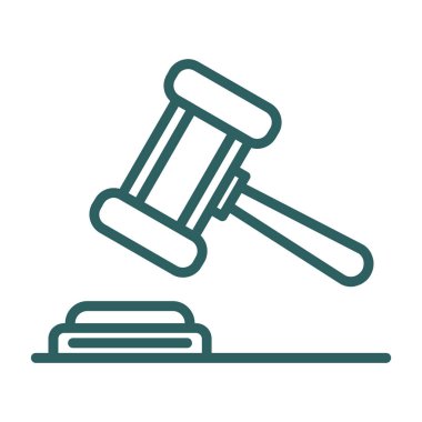 adalet çekici çizgisi biçim vektör tasarımı