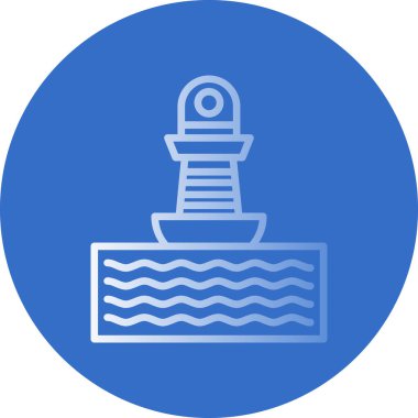 Simge vektör çizim şamandıra 