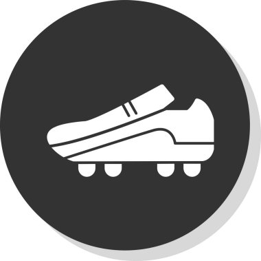 Futbol önyükleme kutsal kişilerin resmi, vektör çizim 