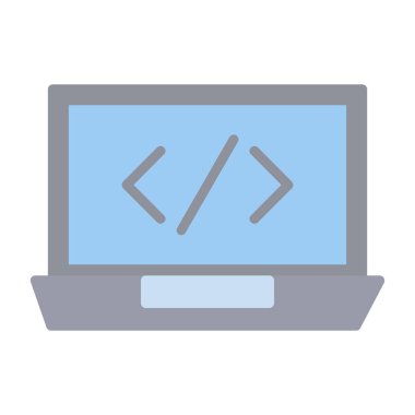 vector illustration of Coding icon 