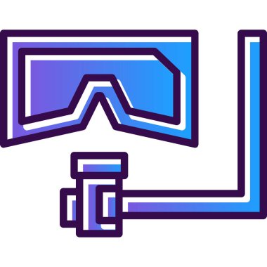 Modern bir simgenin vektör illüstrasyonu