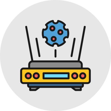 vektör içinde yönlendirici simgesi