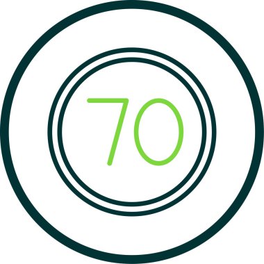 Modern bir simgenin vektör illüstrasyonu