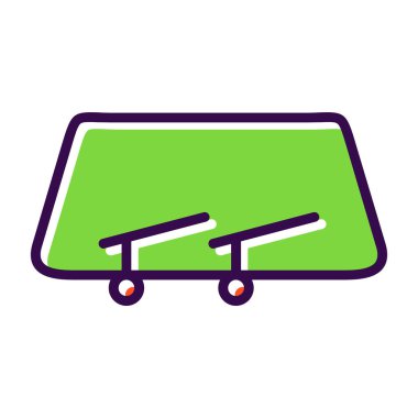 Alışveriş arabası simgesi, vektör illüstrasyonu