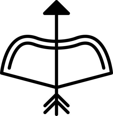 Çizgi film simgesinin vektör çizimi