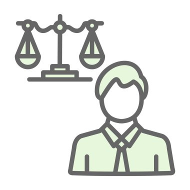 iş adamı vektör çizgisi simgesi, düzenlenebilir vuruş, doğrusal konsept