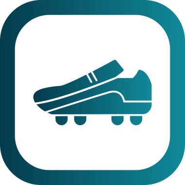 Futbol önyükleme kutsal kişilerin resmi, vektör çizim 