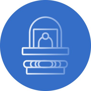 Kitap simgesinin vektör illüstrasyonu