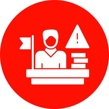 Dizüstü bilgisayarı ve bilgisayarı olan bir adamın vektör çizimi