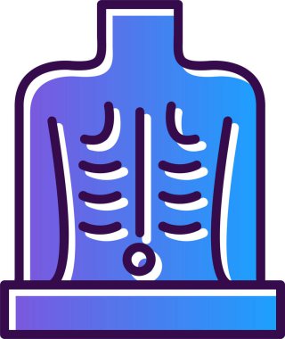 gövde simgesi, vektör illüstrasyonu