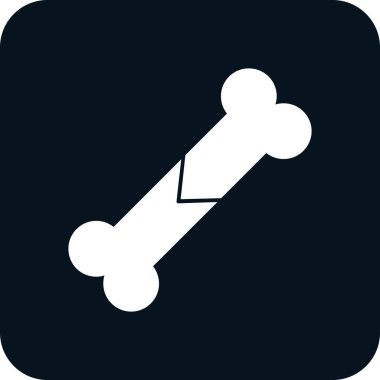 vektör kemik simgesi çizimi 