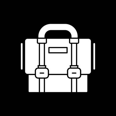  Evrak Çantası'nı web simge vektör çizim 