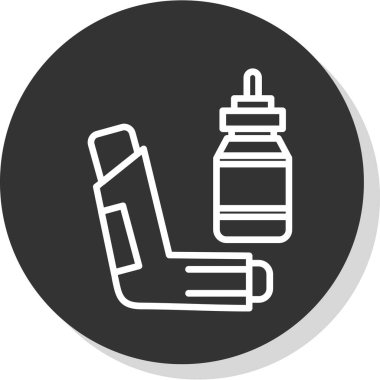 - Sigara. Web simgesi basit illüstrasyon