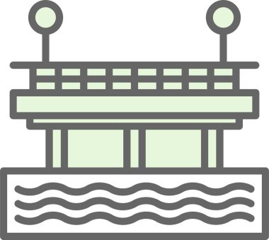 tekne ikonu vektör illüstrasyonu