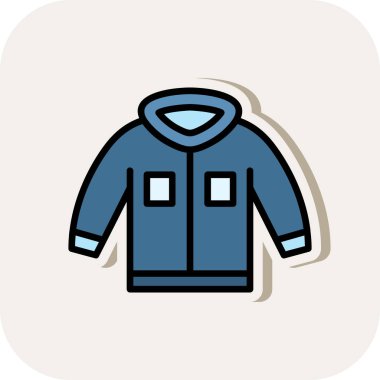 Suit simgesinin vektör çizimi