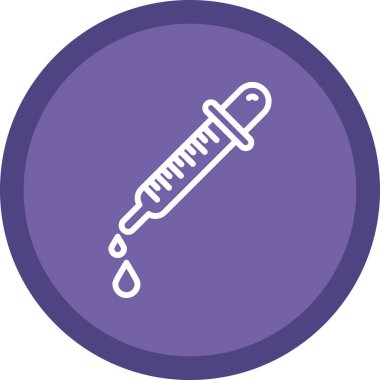 Bırakma simgesi tasarım vektör şablonu