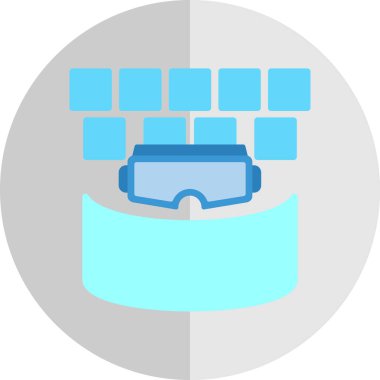 Modern b 'nin vektör illüstrasyonu eksik simgesi