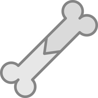 vektör kemik simgesi çizimi 