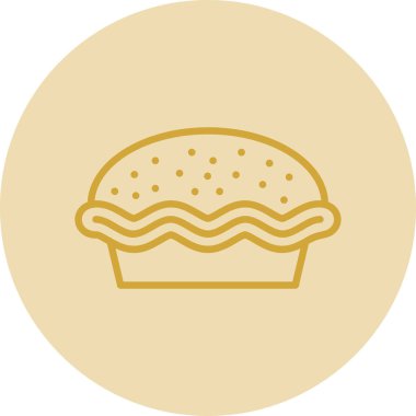 pasta simge vektör çizim  