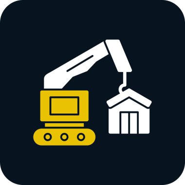 Robot simgesi, vektör çizimi