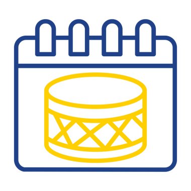 Kova. Web simgesi basit illüstrasyon