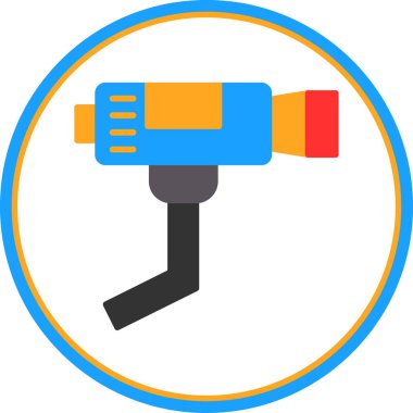 CCTV kamera simgesi, vektör illüstrasyonu