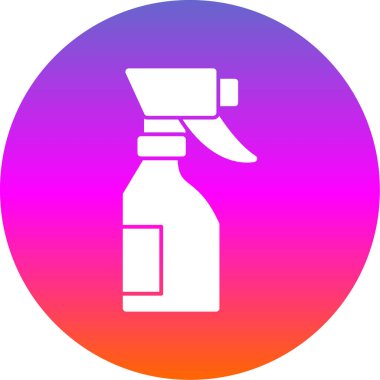 Sprey şişe vektör çizimi