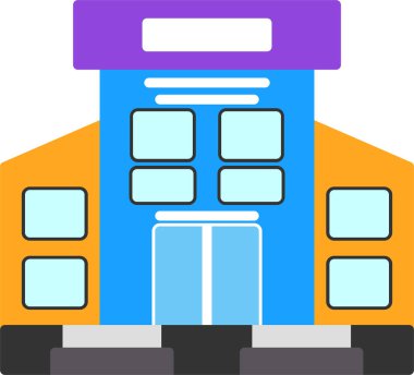 servis simgesi, vektör illüstrasyonu