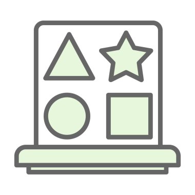 seo modern simgesinin vektör illüstrasyonu