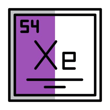 X vektörü simgesi, illüstrasyon