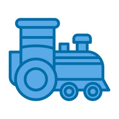 tren simgesi vektör illüstrasyonu